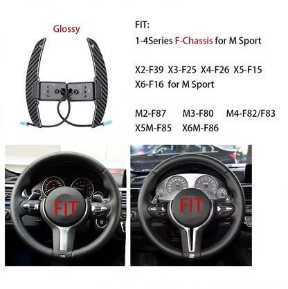 Carbon Fiber Magnetic Paddle Shifters for BMW