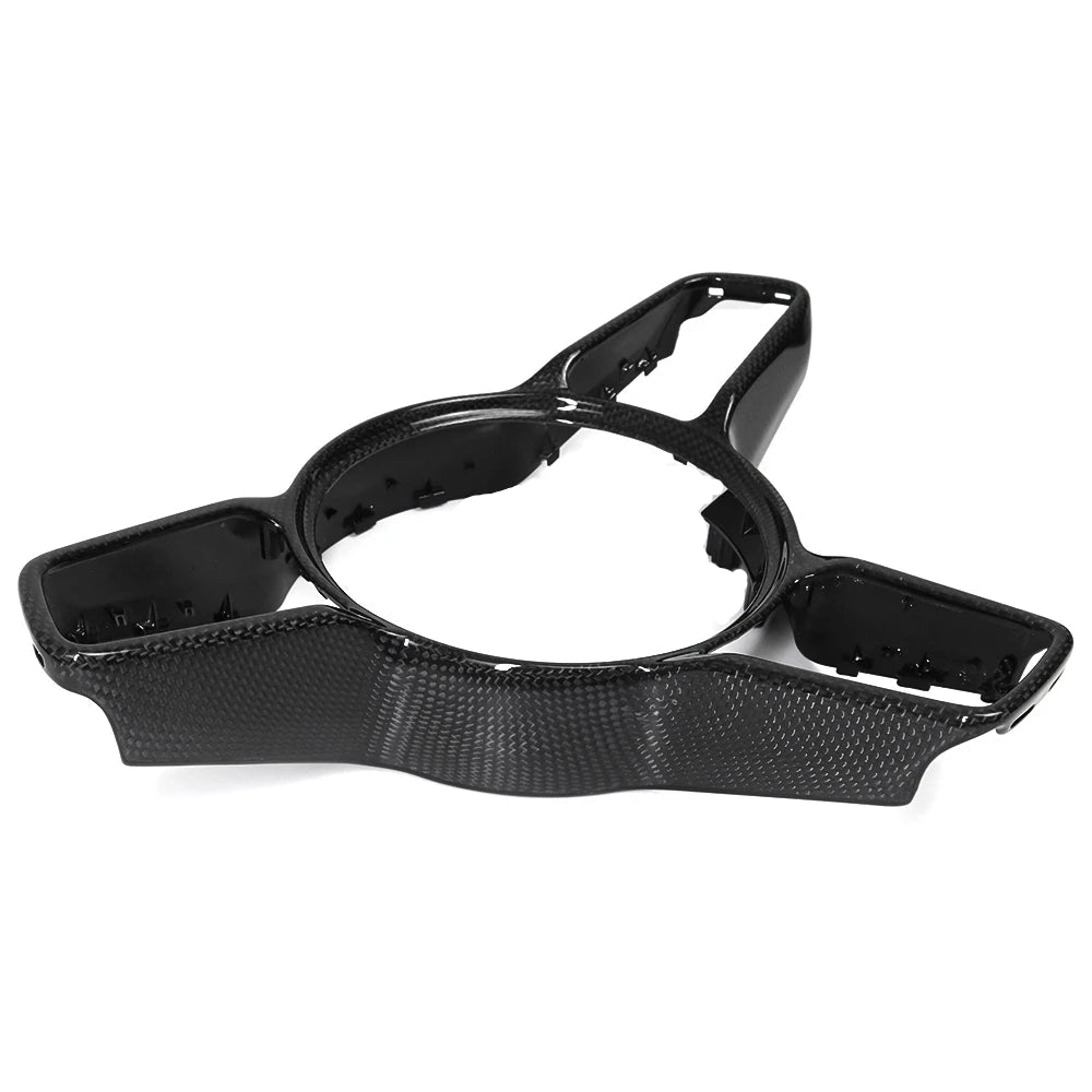 Carbon Fiber Steering Wheel Trim For Porsche Panamera 2017-2020
