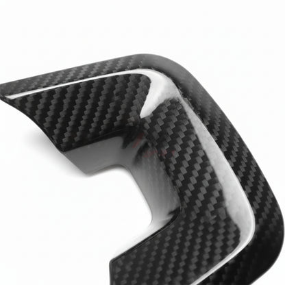 Carbon Fiber Steering Wheel Trim For Toyota Land Cruiser 300 LC300 2022-2024