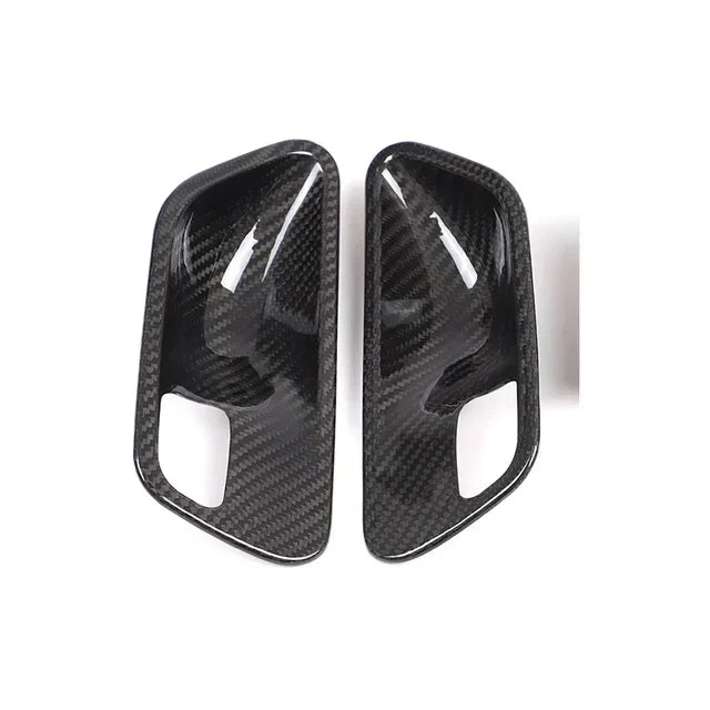 Carbon Fiber Inner Door Bowl Cover for BMW 3 & 4 Series (2013-2019).