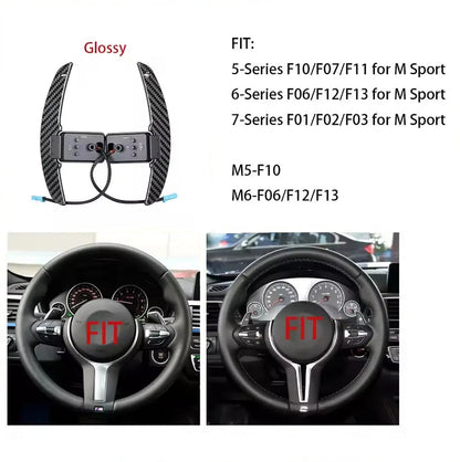 Carbon Fiber Magnetic Paddle Shifters for BMW