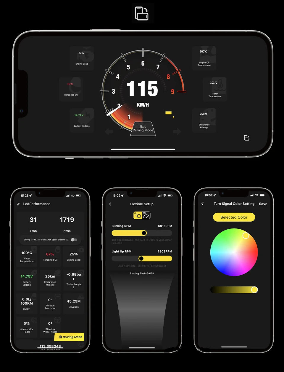 LED Smart Paddle Shifters For BMW G15 G38 F40 G20 G30 G01 G11 G05 8 1 3 5 X3 7 X5 Series