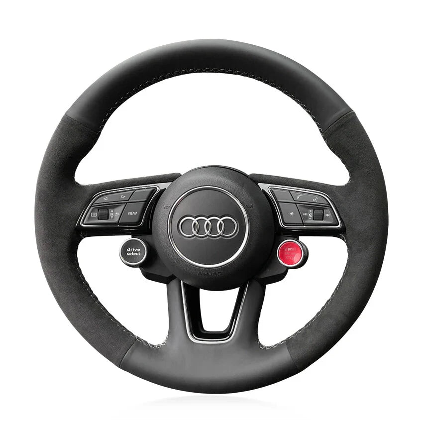 Steering Wheel Cover for Audi A1 A3 A4 A5 S3 S4 S5 Q2 2015-2023