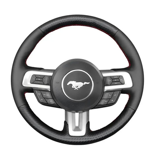 Steering Wheel Cover for Ford Mustang 2015-2024