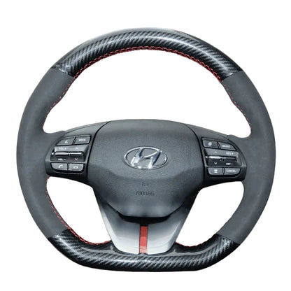 Steering Wheel Cover for Hyundai Ioniq Elantra VI 2015-2022