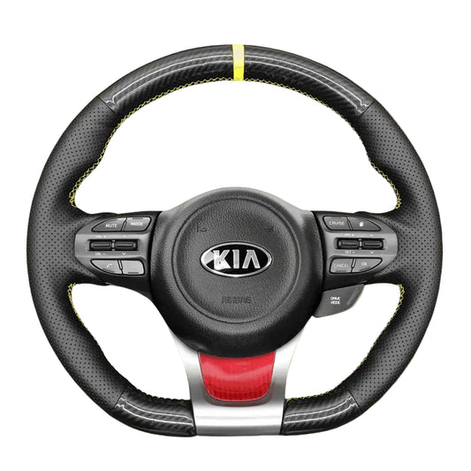 Steering Wheel Cover for Kia Ceed Cee'd 2 GT Proceed Pro Optima 2014-2018