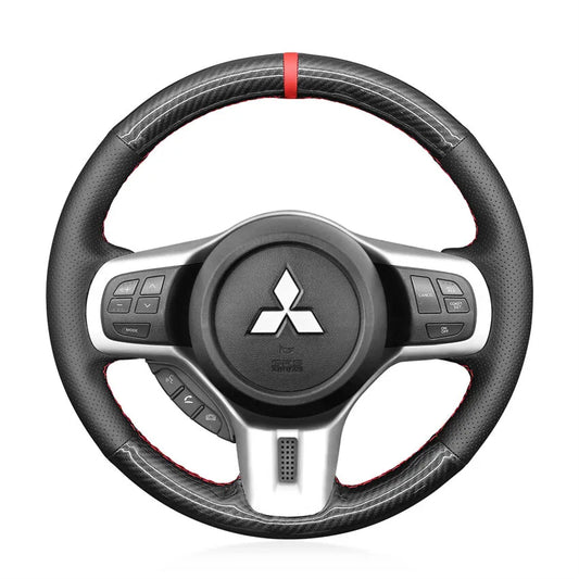 Steering Wheel Cover for Mitsubishi Lancer Evolution EVO 10 X Ralliart 2008-2015