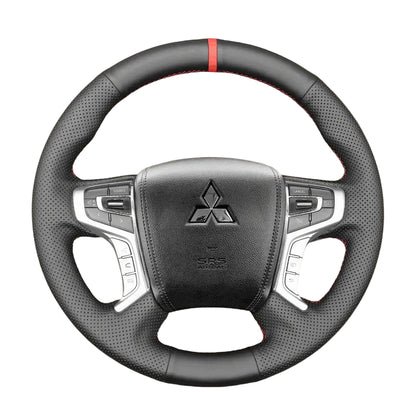 Steering Wheel Cover for Mitsubishi Outlander PHEV L200 Pajero Shogun Sport Triton Delica 2015-2024