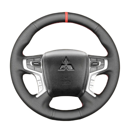 Steering Wheel Cover for Mitsubishi Outlander PHEV L200 Pajero Shogun Sport Triton Delica 2015-2024