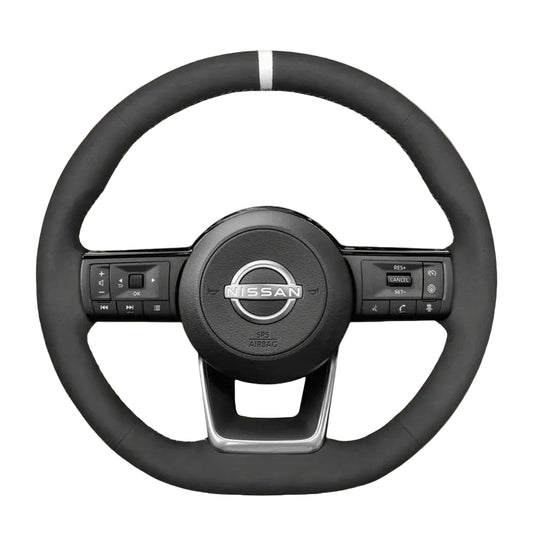 Steering Wheel Cover for Nissan Rogue Pathfinder Qashqai X-Trail 2021-2024
