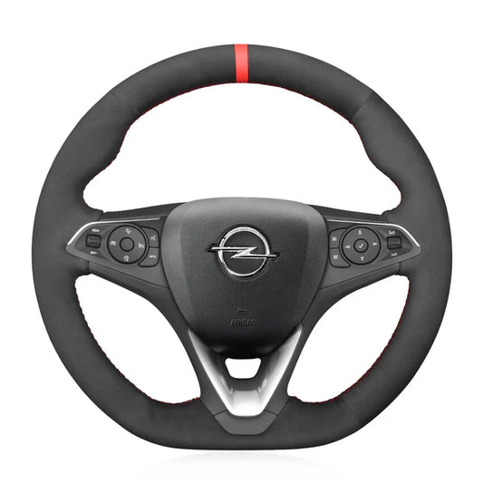 Steering Wheel Cover for Opel Vauxhall Astra K Corsa E F Combo Life Grandland X Insignia Mokka / Holden Calais Commodore