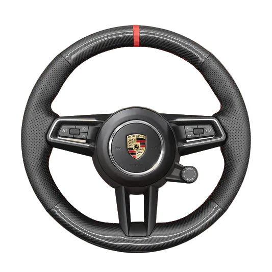 Steering Wheel Cover for Porsche 911 992 Macan Panamera Taycan 2020-2023