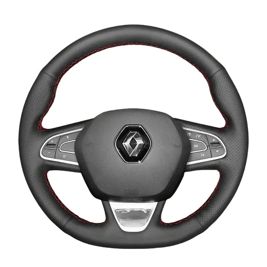 Steering Wheel Cover for Renault Megane Scenic 4 Kadjar Koleos Talisman Espace Samsung QM6 SM6 2015-2024