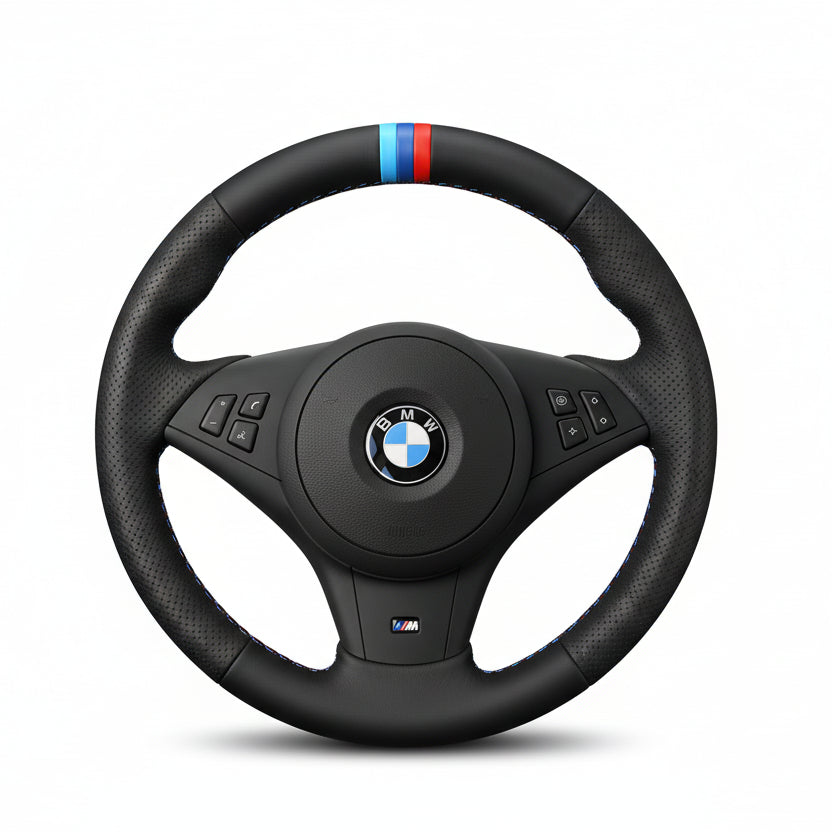 Steering Wheel Cover for BMW 5 Series E60 E61 2003-2010 6 Series E63 E64 2004-2009