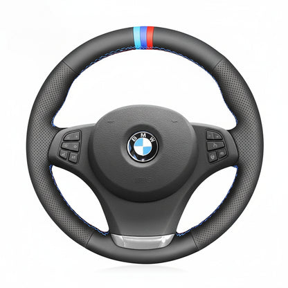 this is a steering wheel cover in full leather for bmw e83