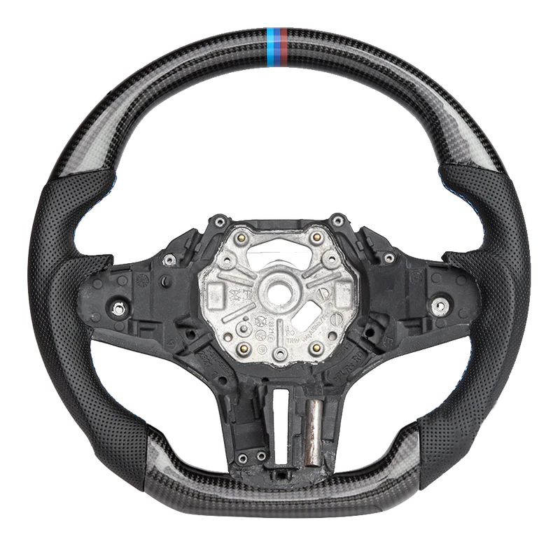 carbon fiber steering wheel for BMW 2/3/4/5/X5/X6 Series (2019-2024) 7