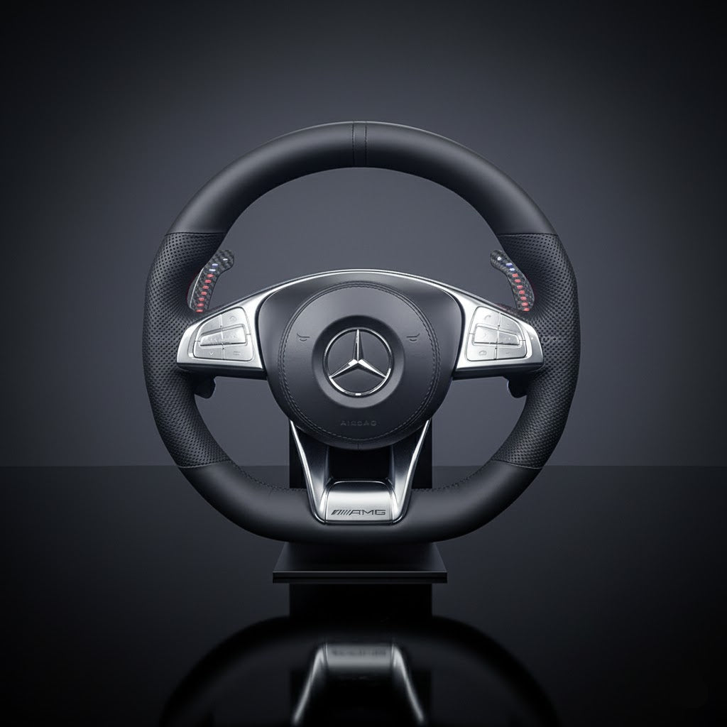 Magnetic LED Paddle Shifters For Mercedes A / B / C / E / CL / GL / G / S / SL Class