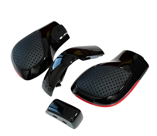 Black Gloss & Red Middle Piece DSG Knob Replacement