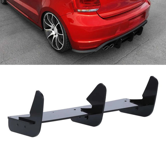 Rear Bumper Diffuser For Volkswagen Polo 6C