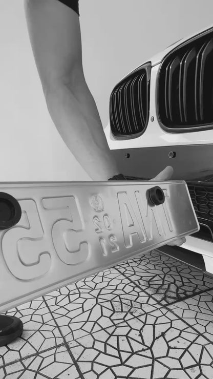 Magnetic Number Plate Kit (New)