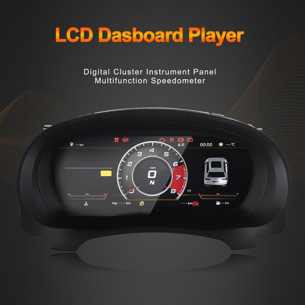 Digital Cluster for Volkswagen VW Golf 6 R GTI (2008 - 2013)