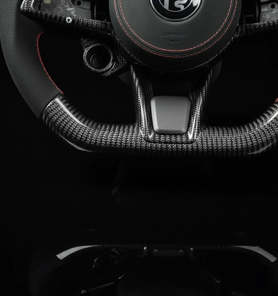 Customs Steering Wheel for Alfa Romeo Giulia Stelvio Quadrifoglio 2020-2022