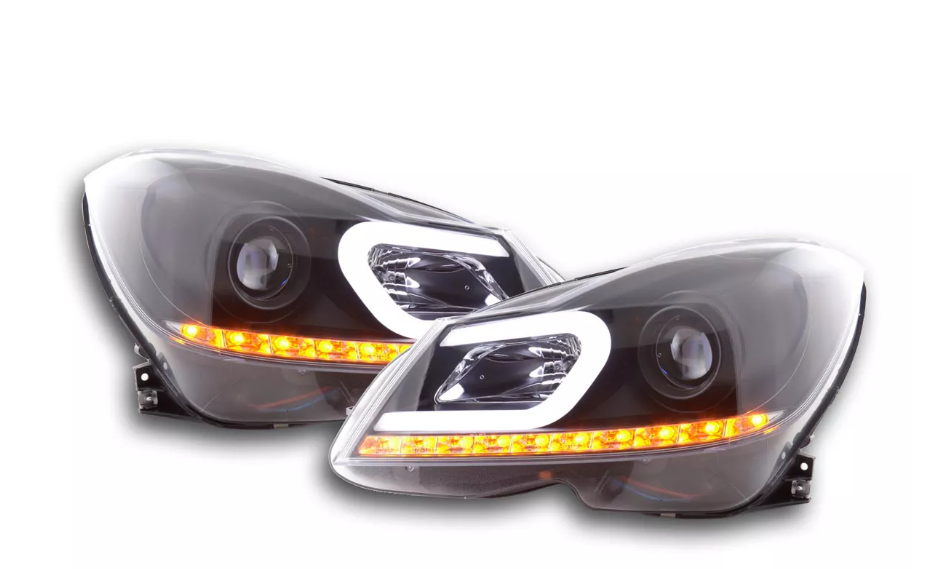 Mercedes C-Class (W204) Dynamic DRL Headlights