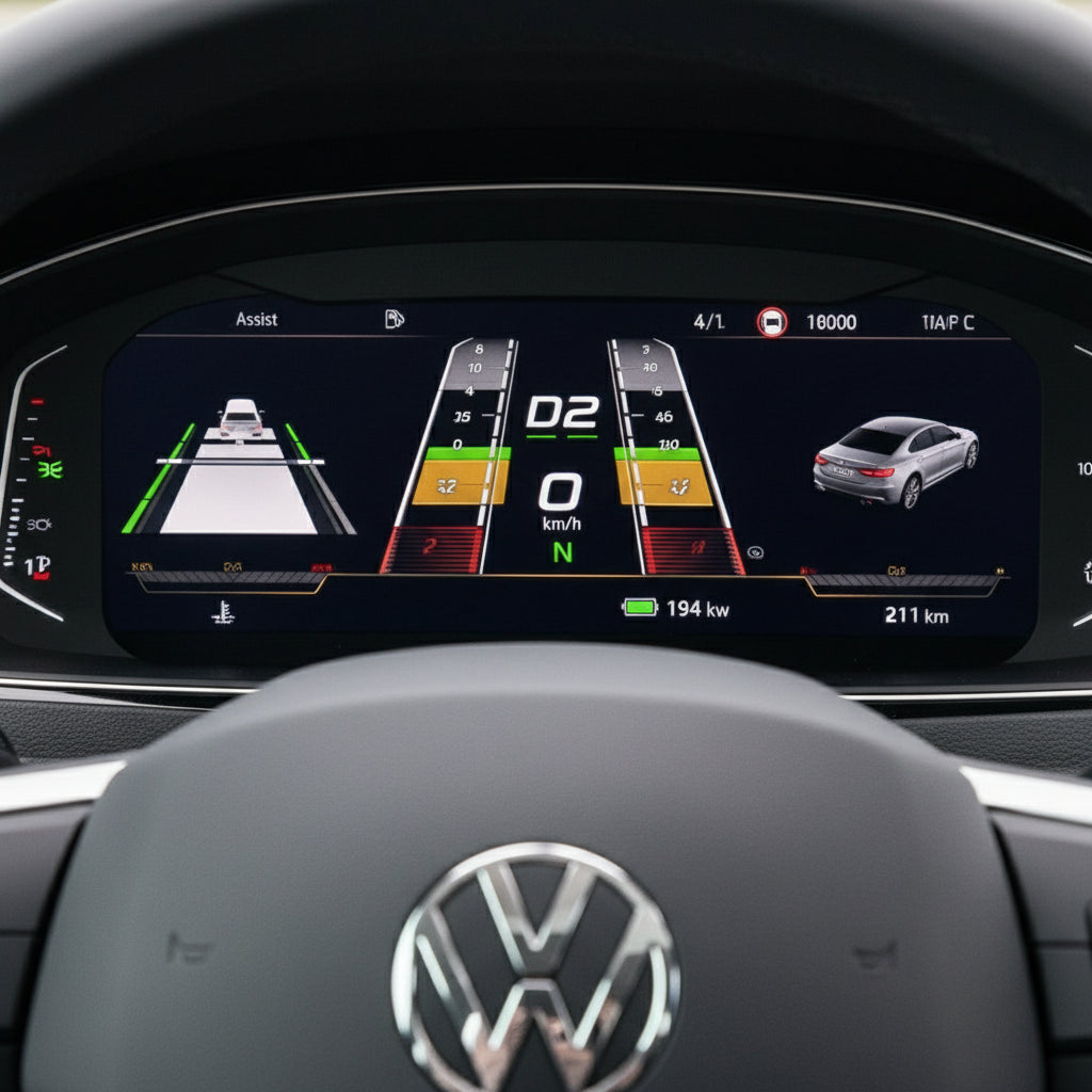 Digital Cluster for Volkswagen Scirocco (2010-2016)